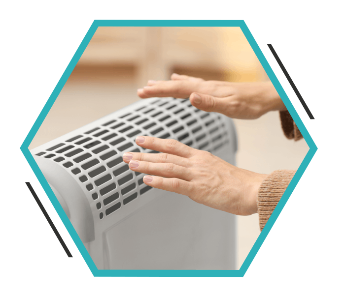 installation de chauffage électrique à inertie dans une habitation